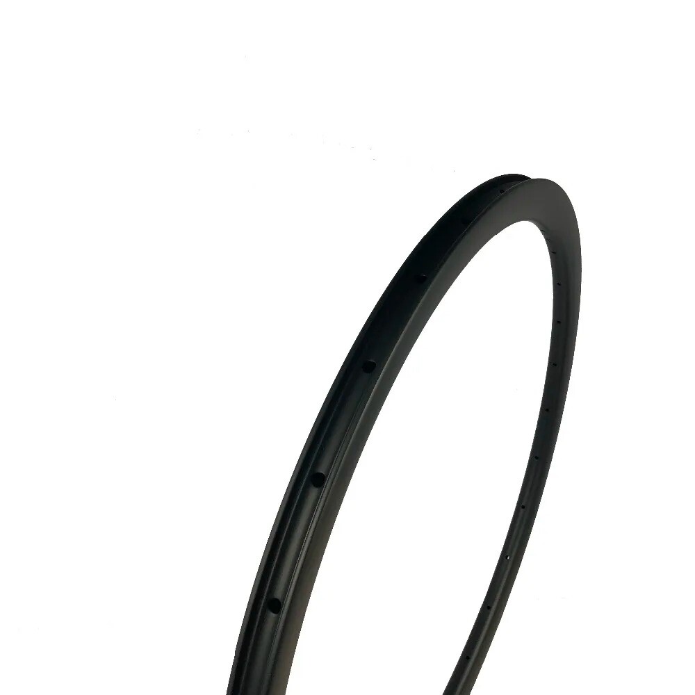 Carbon Bike Rims 30-50mm Deep Clincher Tubeless V/Disc Brake 26mm/29mm Wider