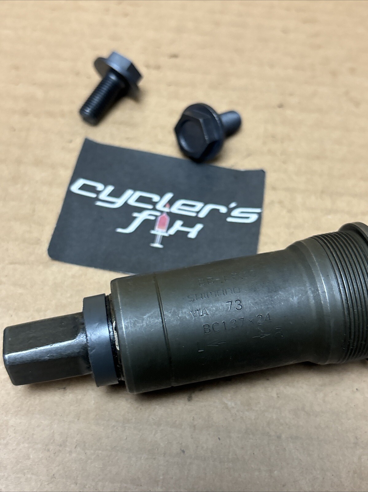 NOS 90’s Shimano 73x 114mm BB-LP26 (Right Only) MTB Bottom Bracket Deore Japan