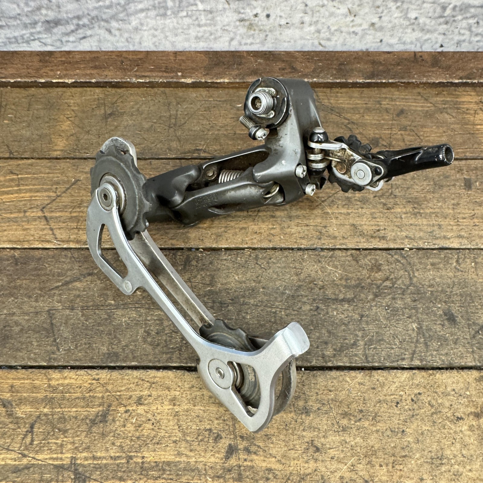 Vintage Shimano XTR RD-M951 Rapid Rise Rear Derailleur Long Cage 8 Speed MTB