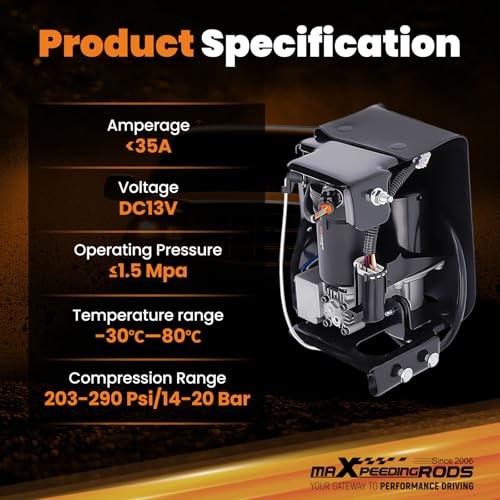 Air Suspension Compressor for GMC Yukon Cadillac Escalade ESV EXT Chevy Tahoe