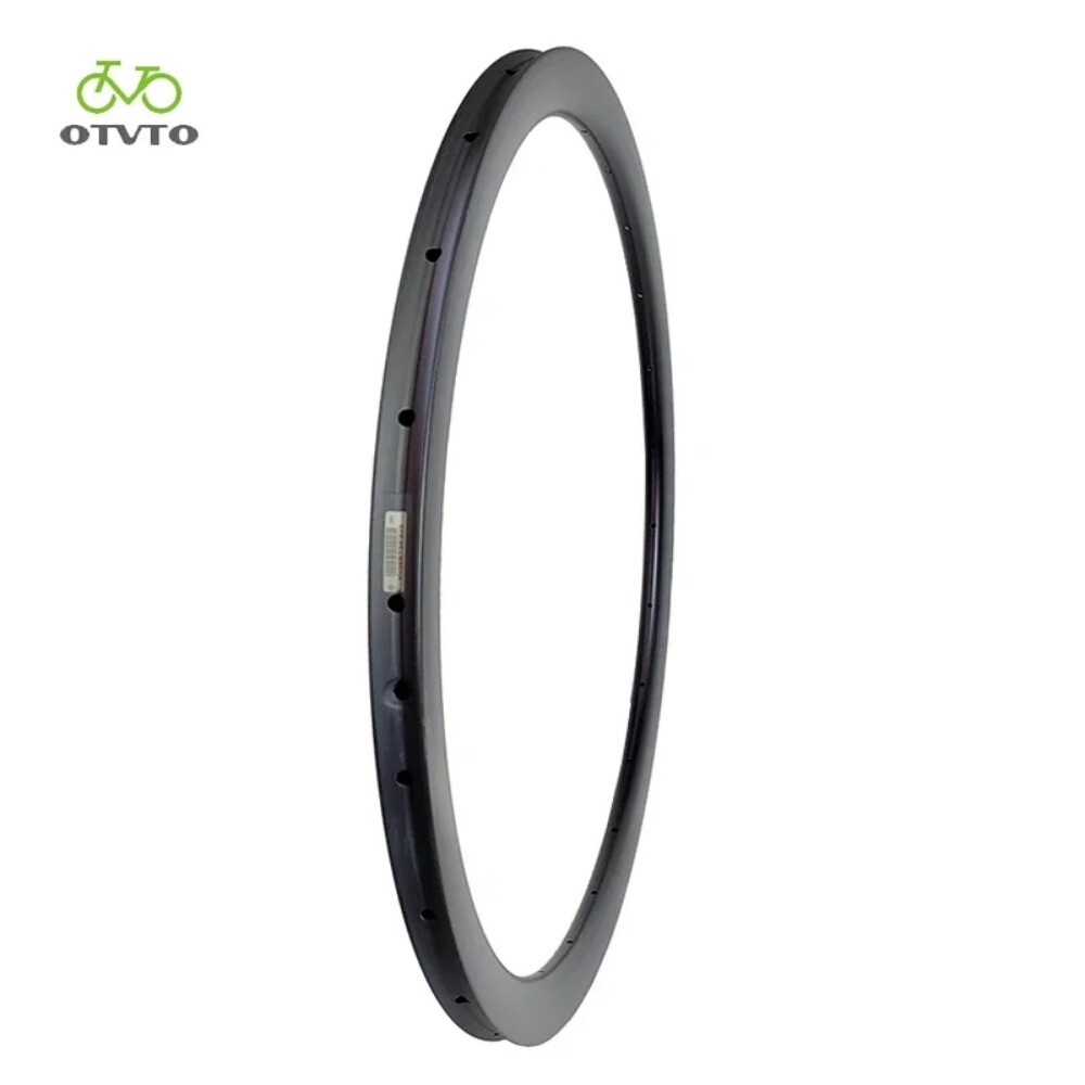 1 Pcs Road Bike Carbon Rim Tubeless Clincher Tubular Disc V-Brake 25mm Width