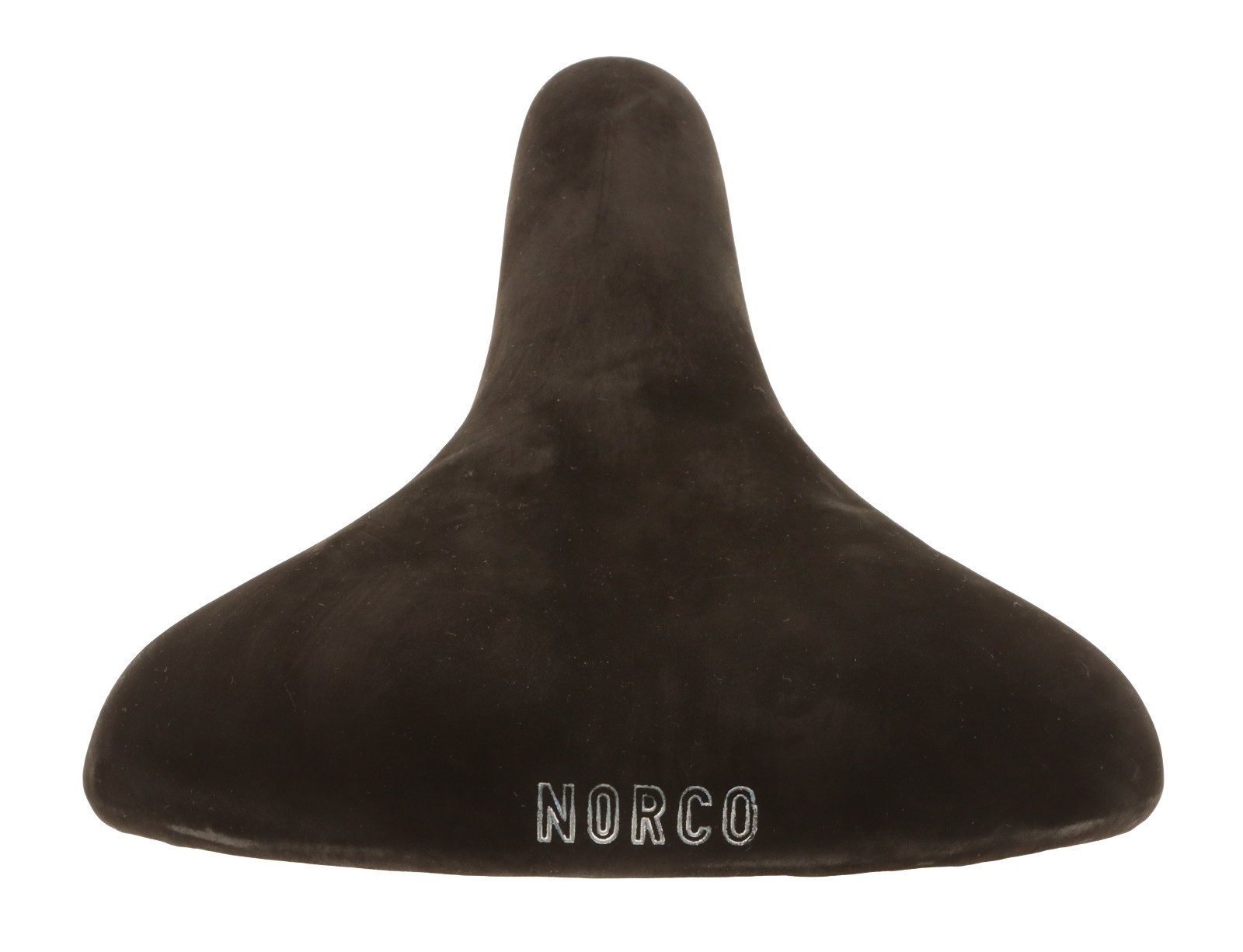 Vintage Selle Italia Norco Saddle Steel Rails MTB Black Suede Leather NOS NEW
