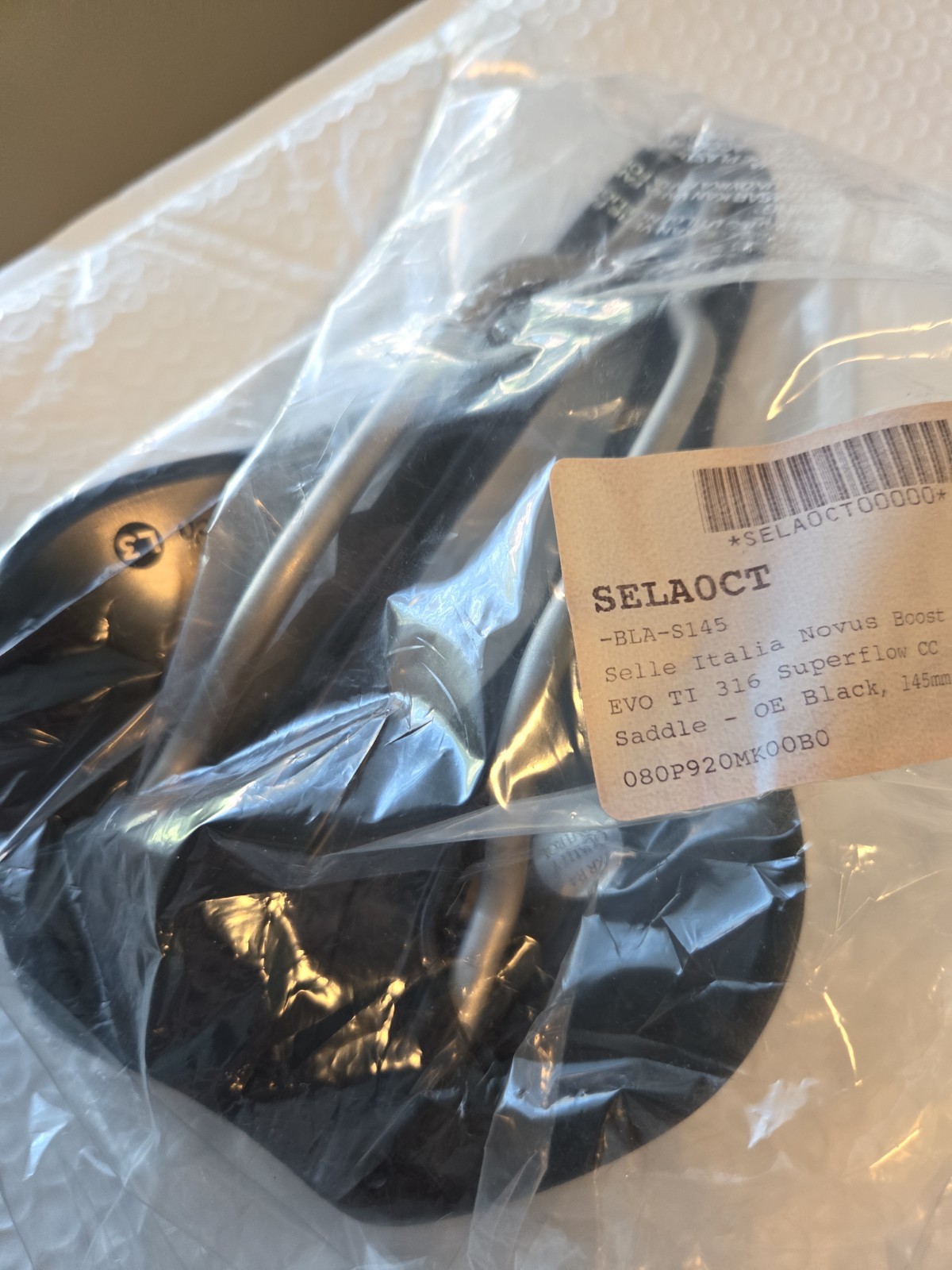 Selle Italia Novus Evo Boost Ti316 Superflow L3 145mm Saddle