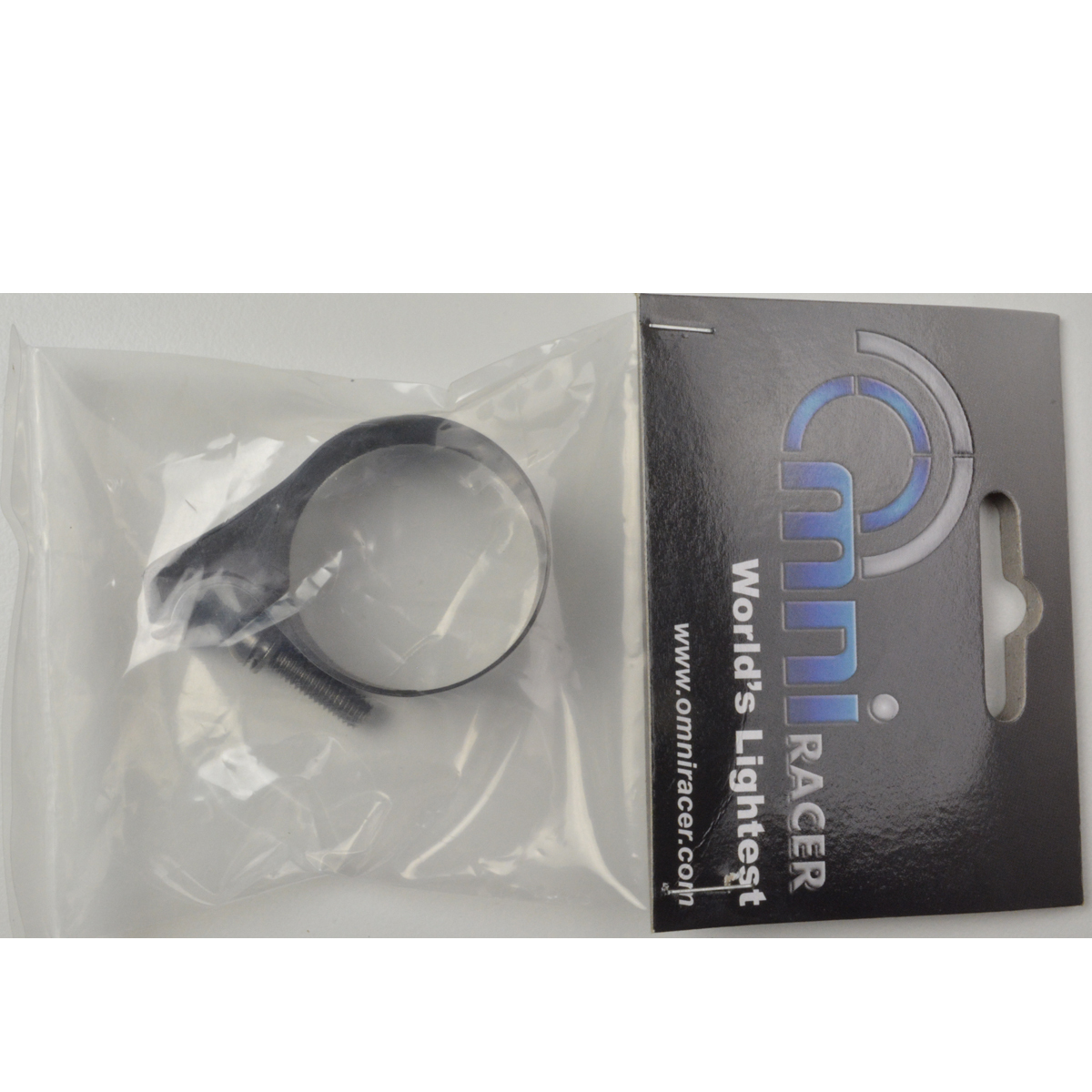 OMNI Racer FULL Carbon Front Derailleur Clamp Fits Shimano Sram: 31.8-32mm Gloss