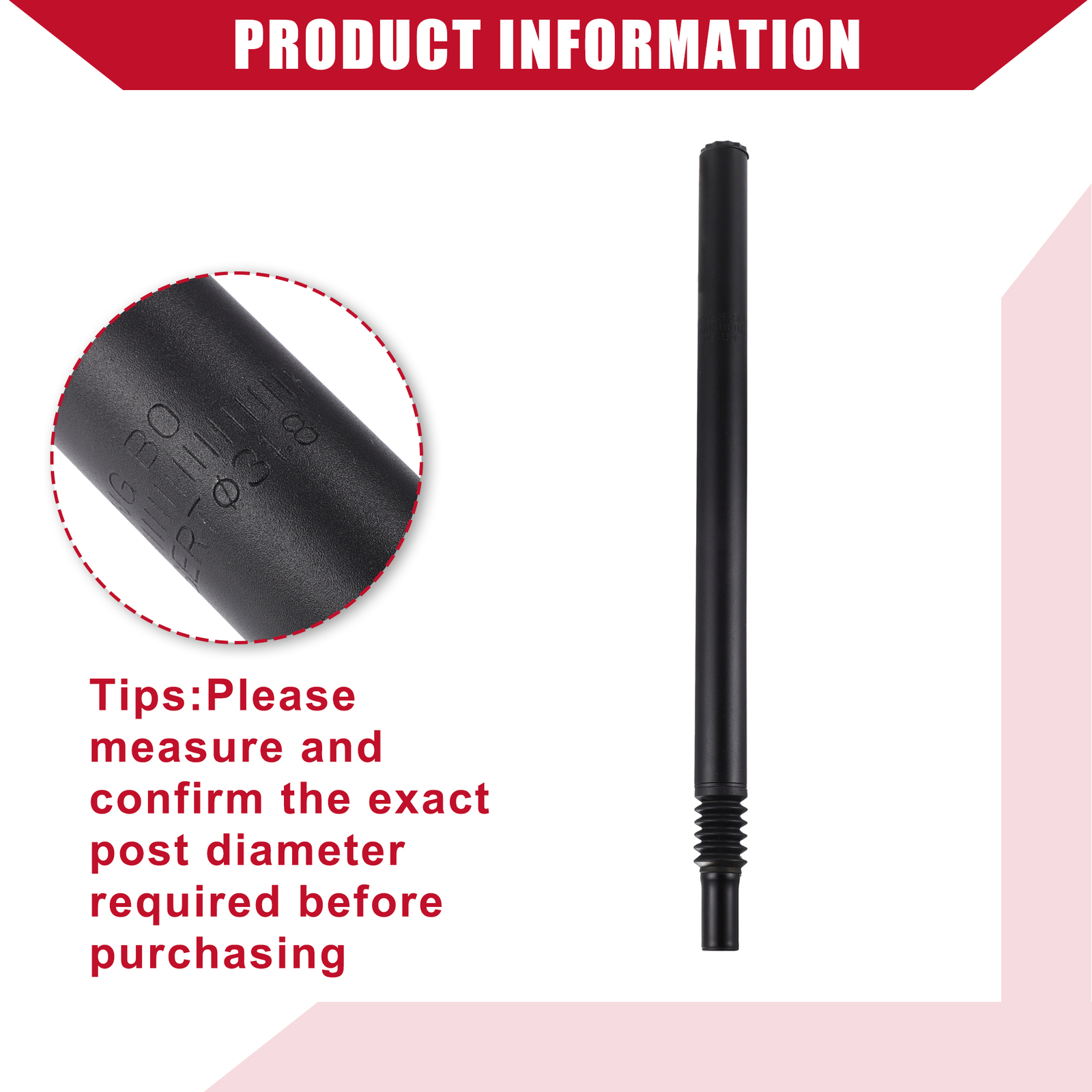 Universal Piece of 1 Aluminum Alloy, Iron MTB Mountain Bike Seat Post 31.8x500mm