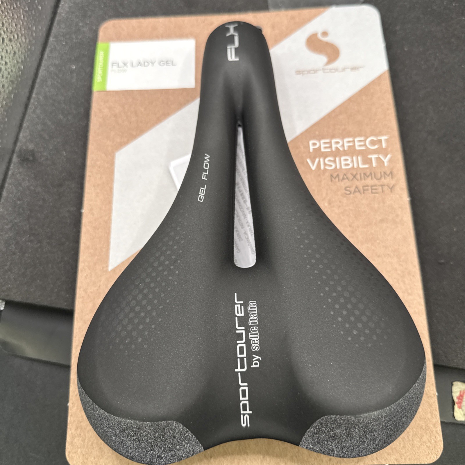 Selle Italia Lady Gel Flow Flx 170 Mm Sportourer Cycling Saddle Seat (9419-12)