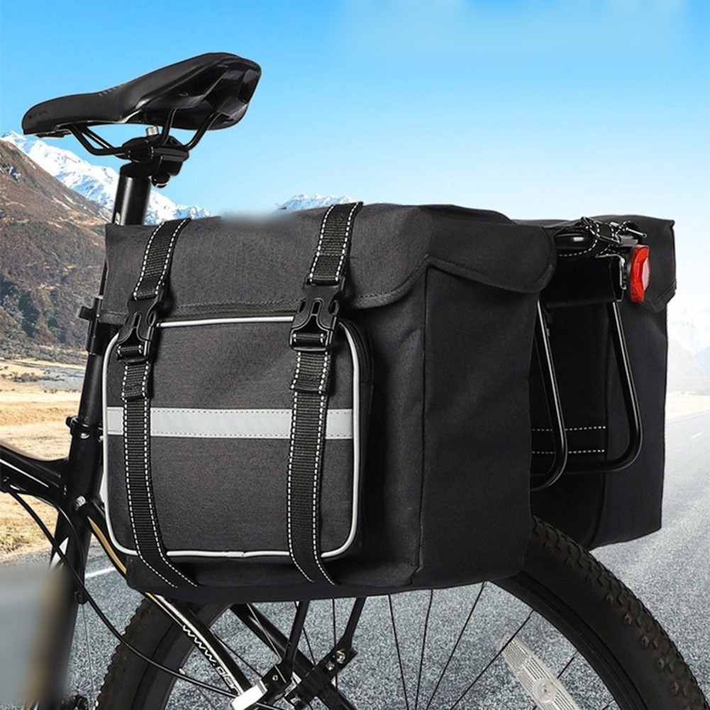 Saddle Bags for E Bikes 25L Weather Resistant Robust Material for Safe Storage