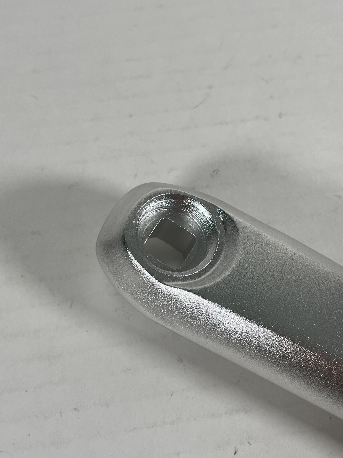 Silver 165mm/170mm Left Crank Arm, For Hybrid/Mountain, Square Taper ANDEL TMS1