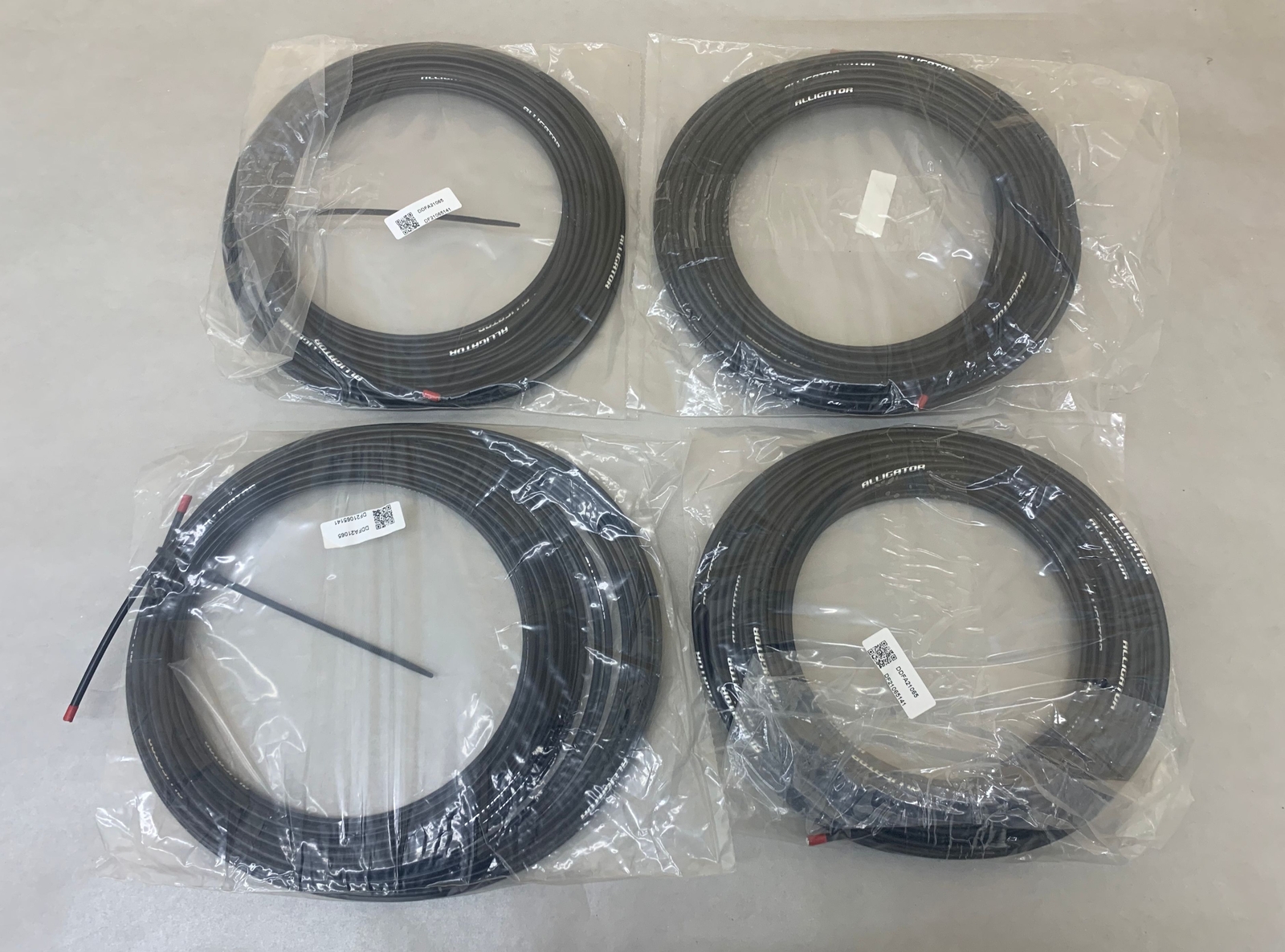 (Lot of 4) Alligator Bicycle Brake Cable Housing – 4mm x 53′ (Approx) ea.