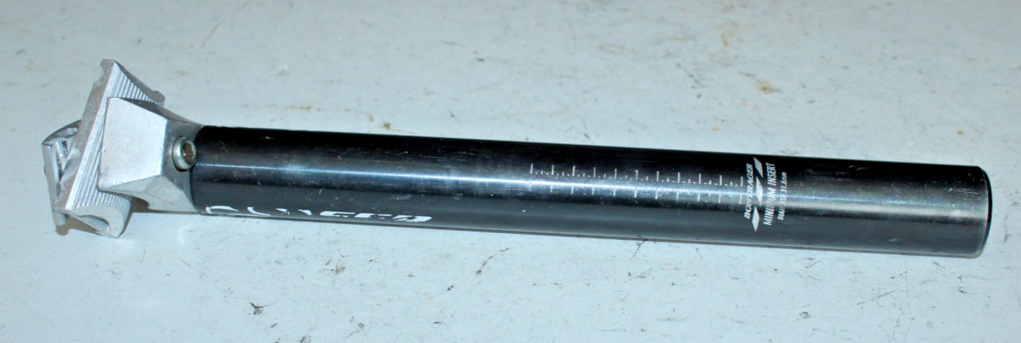 Trek Bontrager Seat Post Tube 300/31.6mm 20mm Offset Black Road MTB Gravel Cafe~