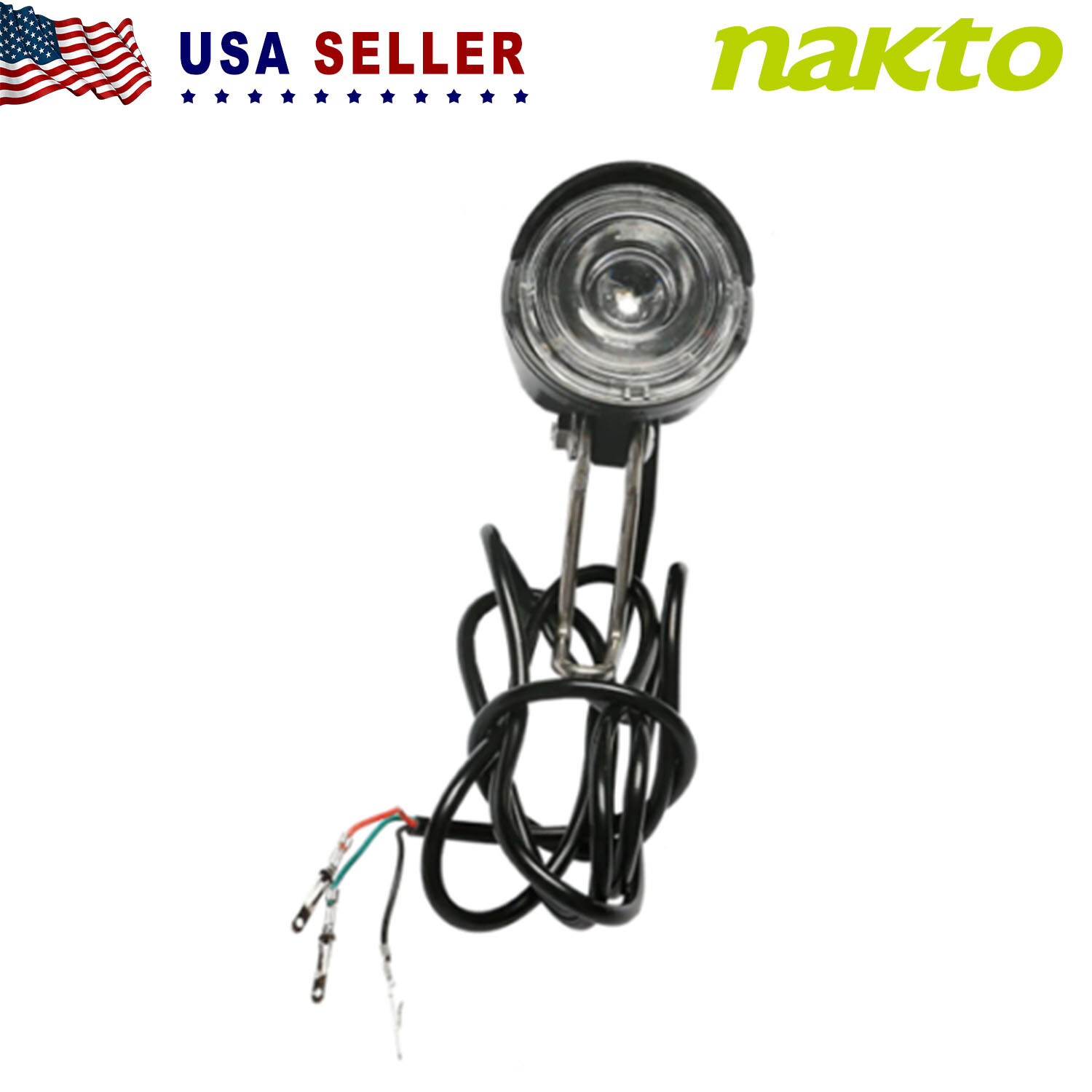 Electric Bike Headlight Front Light for NAKTO Ebike