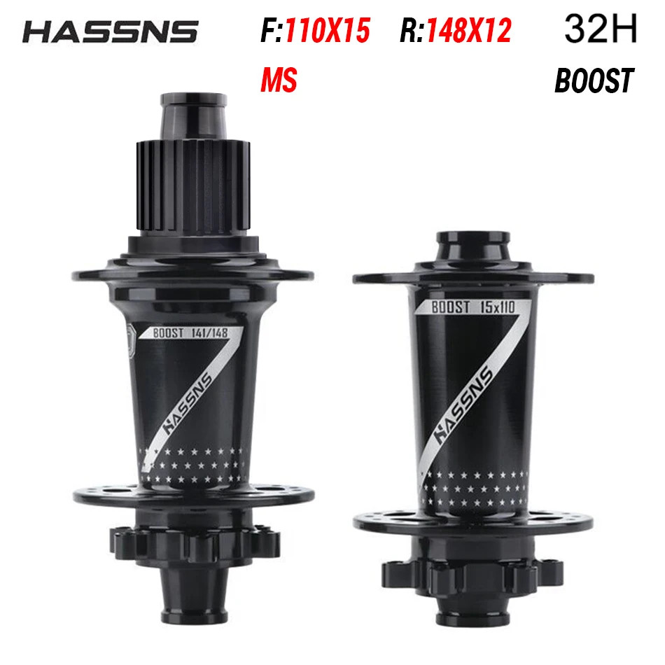 Bicycle Hubs 24/32Holes Spokes Mountain Bike Freehub 8/9/10/11/12Speed