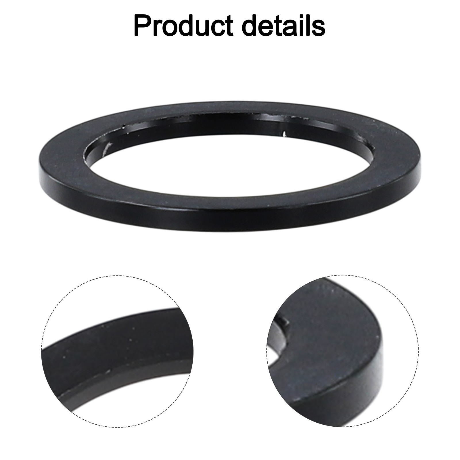 Aluminum Alloy Hollow Chainring Washer for Bikes 32*24*1mm Specification