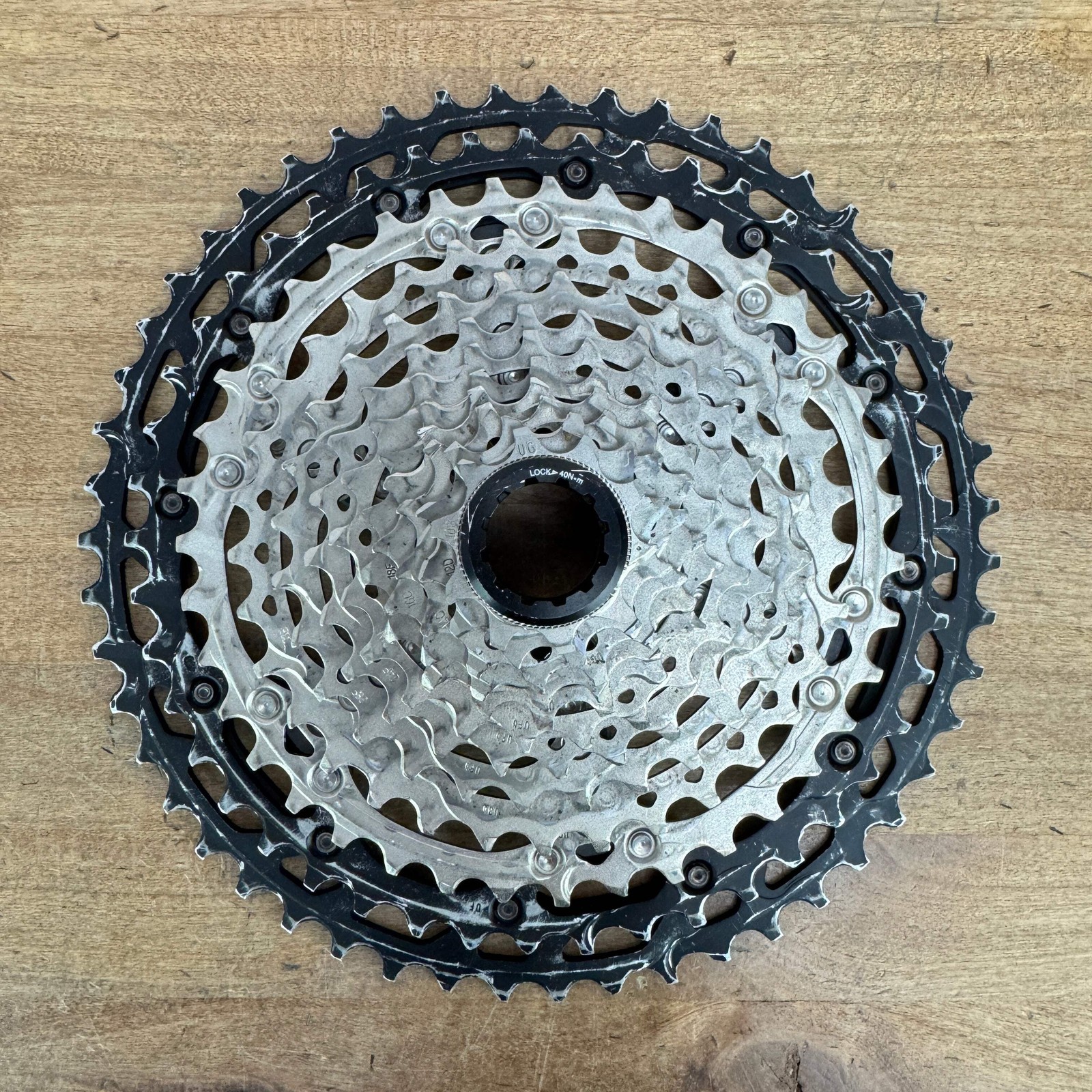 Shimano Deore XT CS-M8100 10-51t 12-Speed «Typical Wear» Bike Cassette 475g