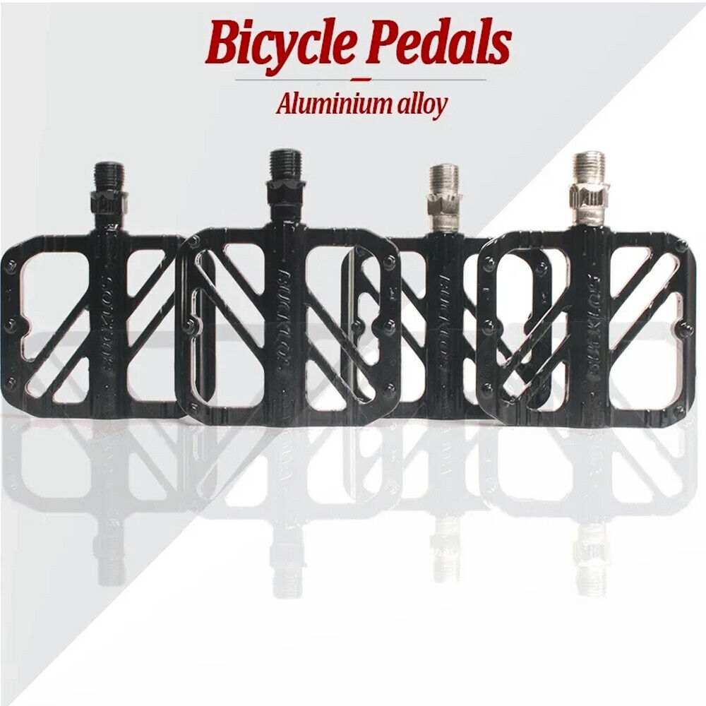 Flat/Platform Pedals 3 Bearings Mountain Bike 9/16» Aluminum For Shimano Pedals