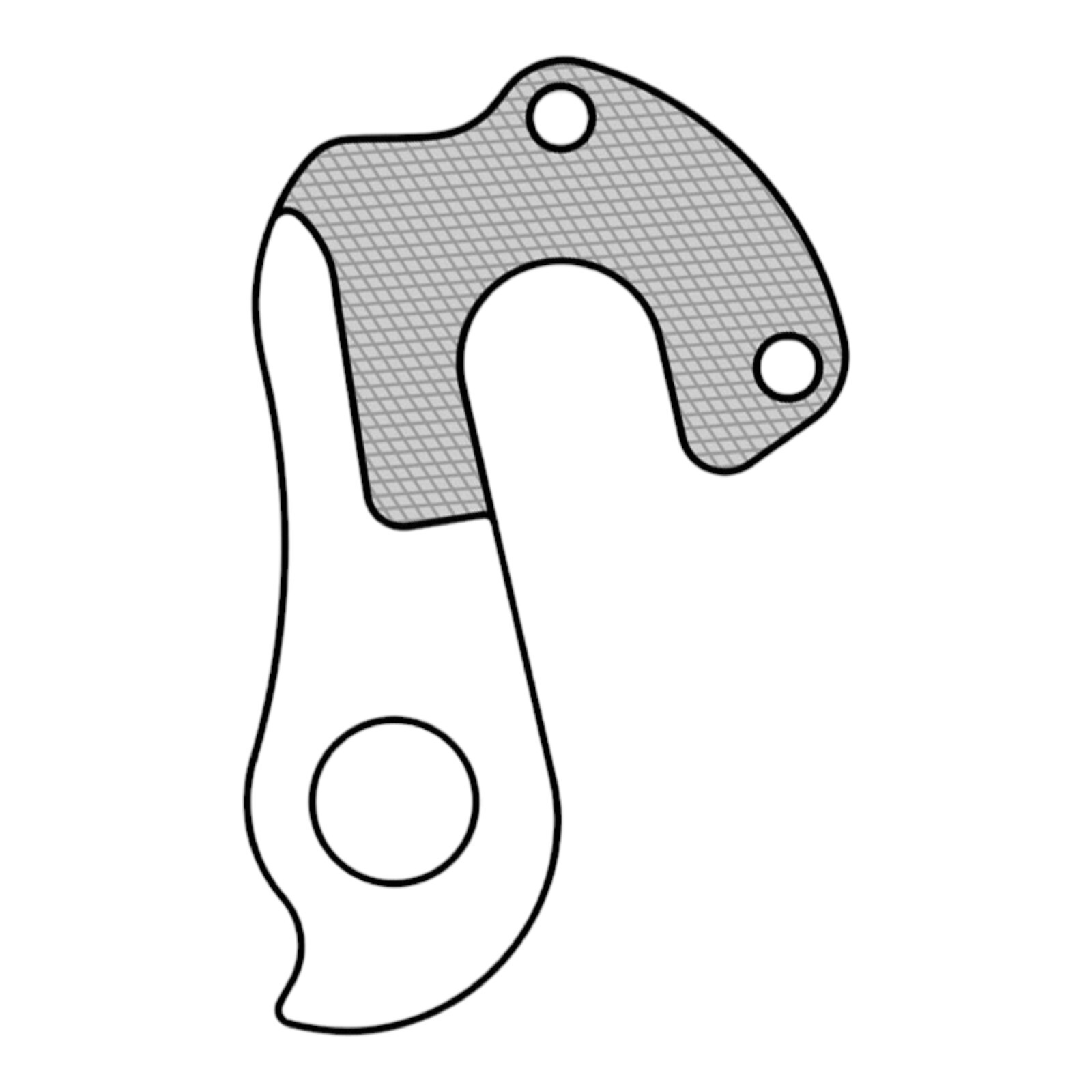Derailleur Hanger 458, Hanger 386 D385, BH, Framed, Aventon, BMC, EuroBike, M2