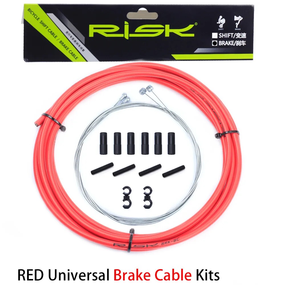 Bicycle Brake Cable Set 4/5MM Brake Housing Shift Cable Brake Cable 3M Housing