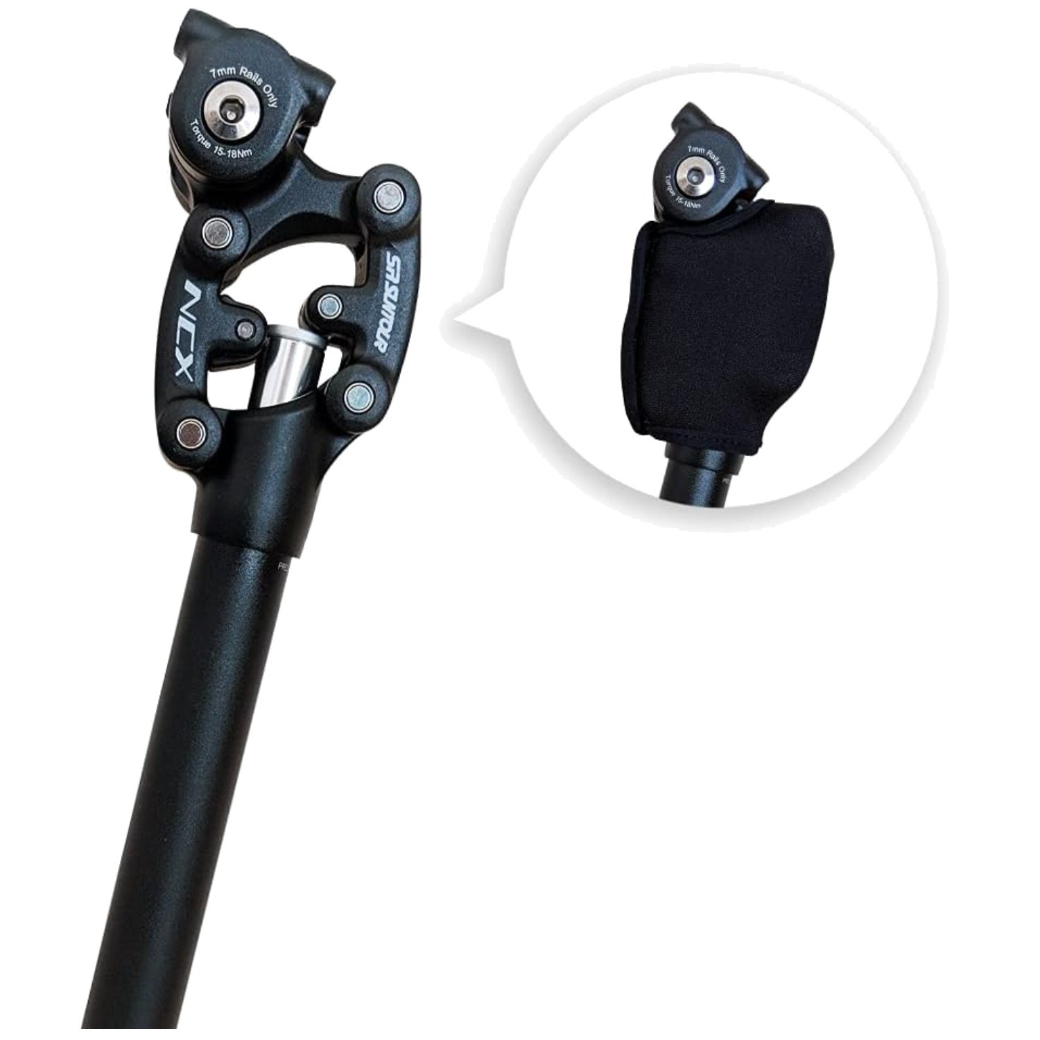 Adjustable Suspension Seatpost – 27.2mm Diameter