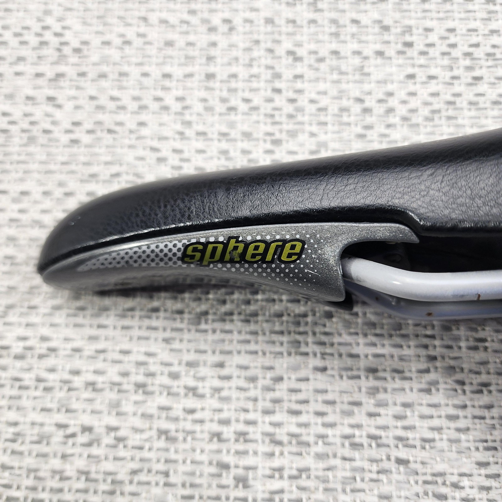 Selle Italia Sphere FeC Alloy Rail Black Road Bike Saddle Seat 130mm Cycling