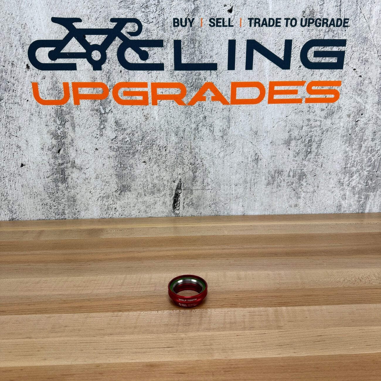 Wolf Tooth EC44/40 Red Upper Headset Bearing and Cup 45g