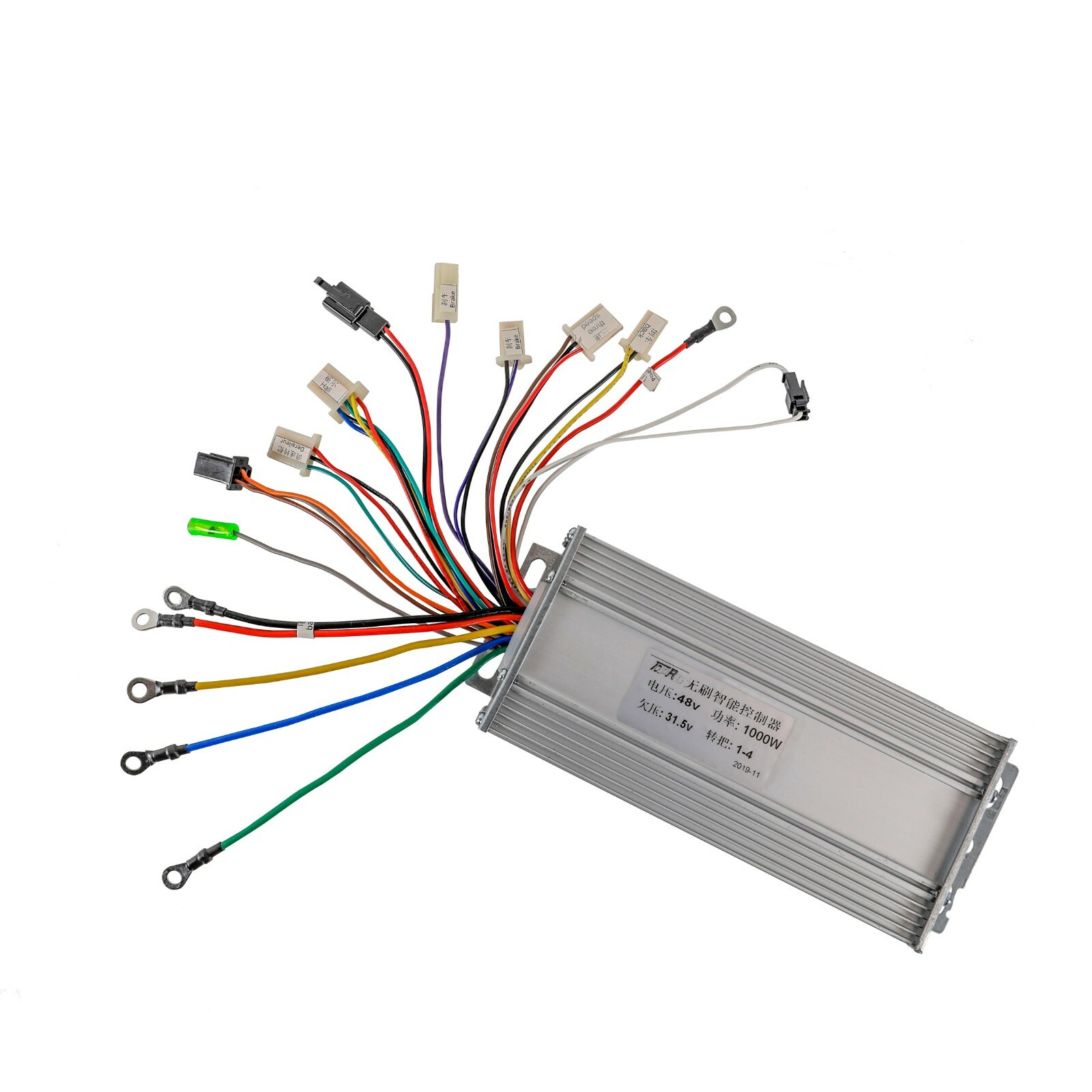 48V 1000W Brushless DC Sine Wave Speed Controller for Ebike Electric Bicycle ATV