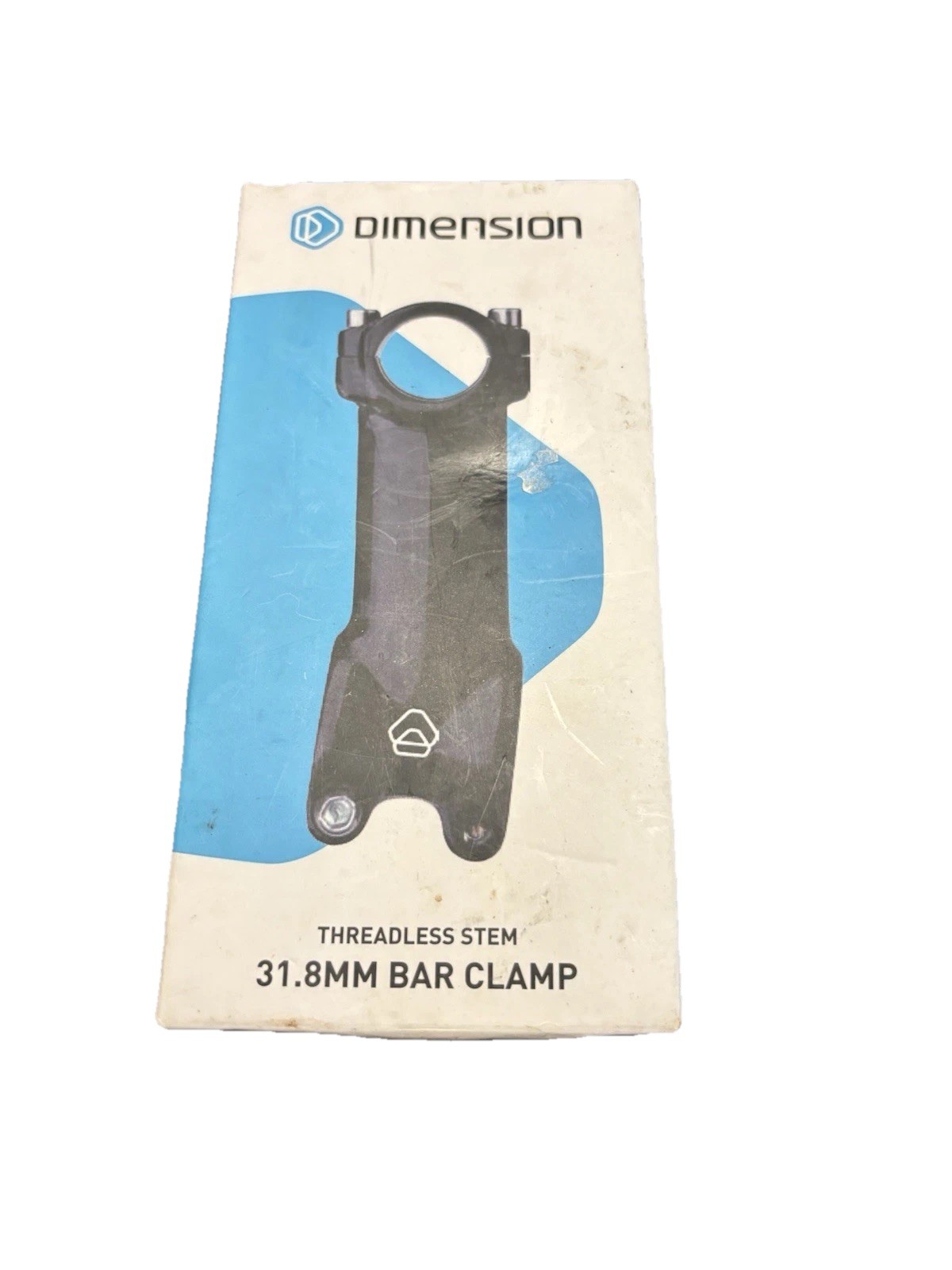 Dimension Threadless Stem 70mm /- 7 Degree 31.8 Black New