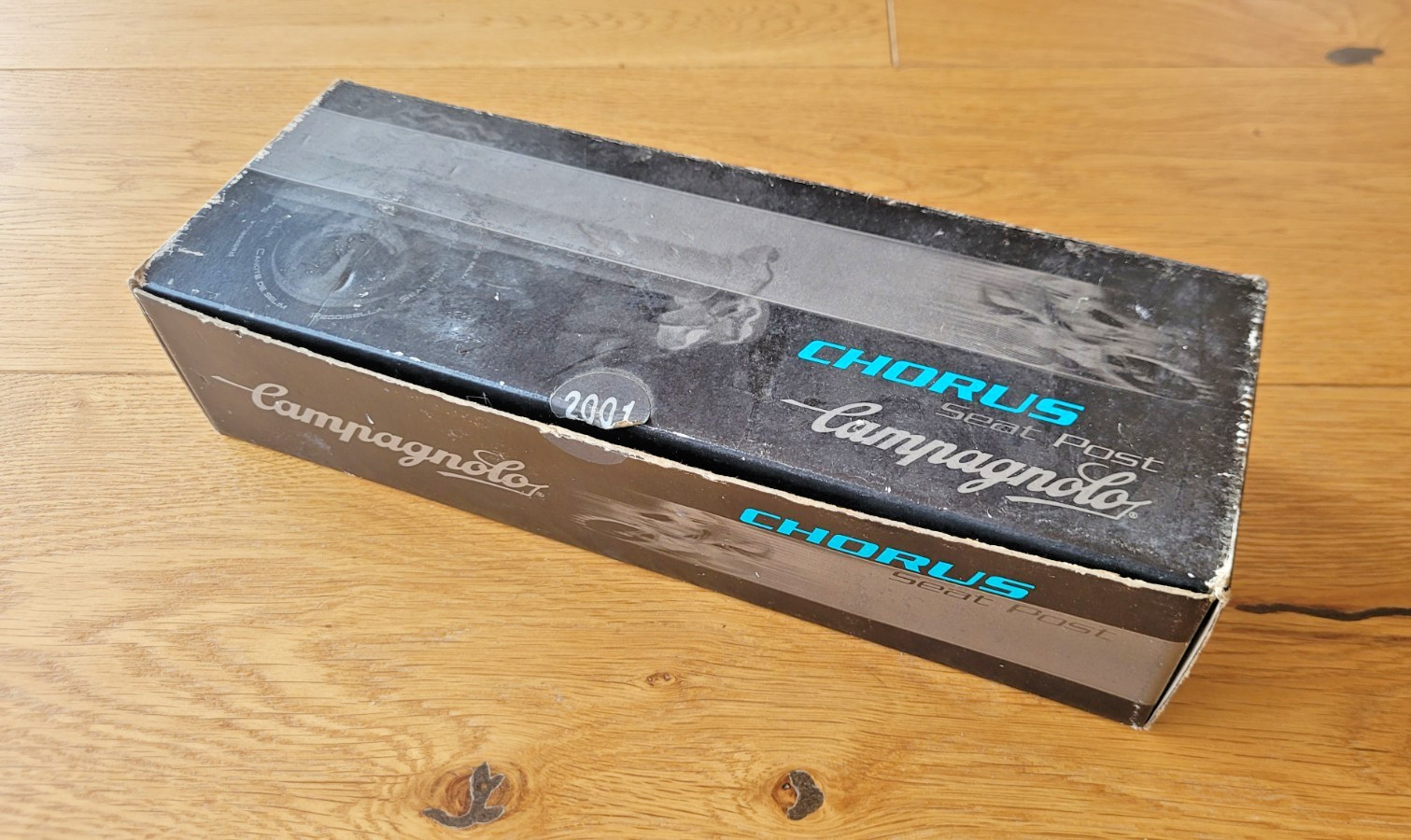 NIB CAMPAGNOLO CHORUS TITANIUM 27.2 seatpost italian road bike NOS