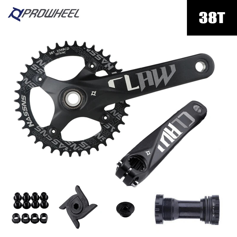 Crankset Hollowtech Crank Arms for Mountain Bike Chainring 104 Bcd 32/34/36T