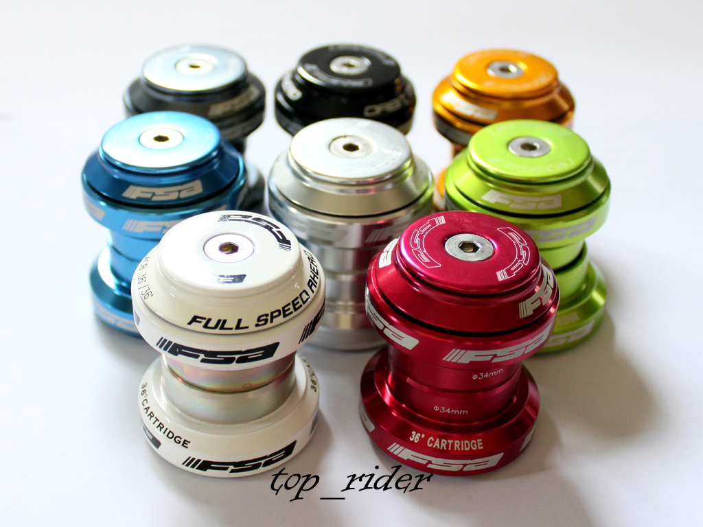 FSA Orbit MX 1-1/8″ 34mm Threadless Bike Headset 34mm w/ Top Cap 8 Colors