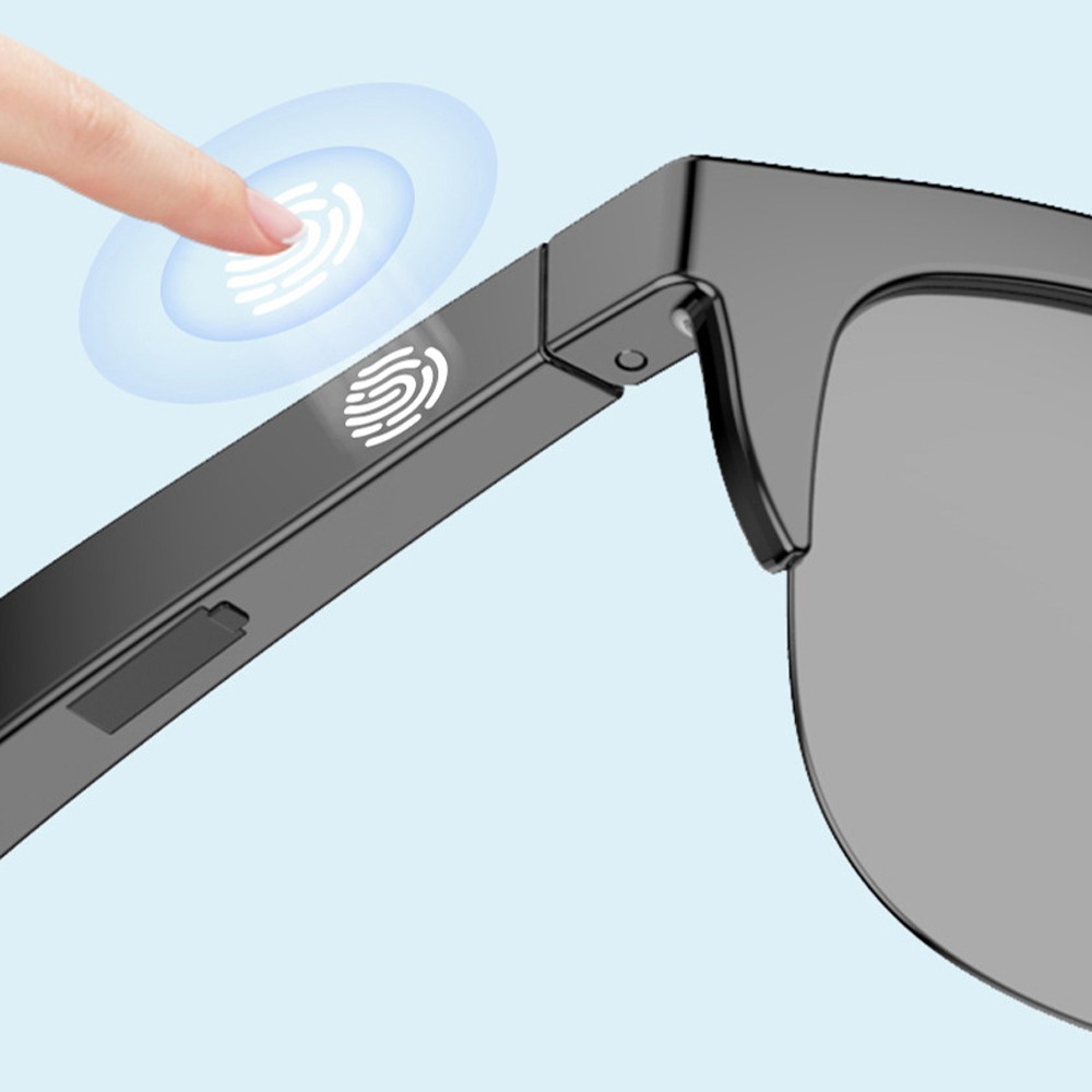 Bluetooth Smart Glasses Music Audio Open Ear Speaker Hands Free Call Sunglasses
