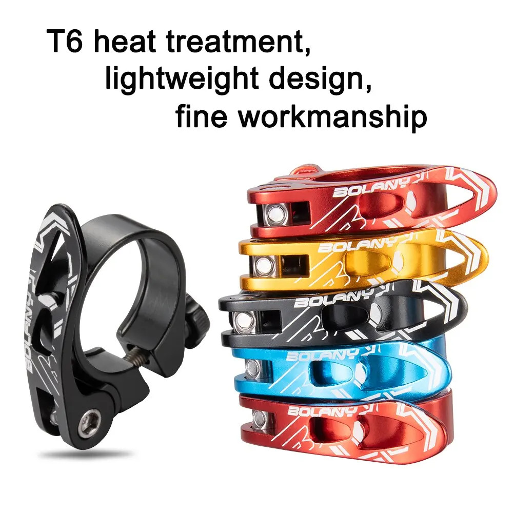 MTB Bike Seatpost Clamp Quick Releas Ultralight Aluminium Alloy Bicycle Seat Pos