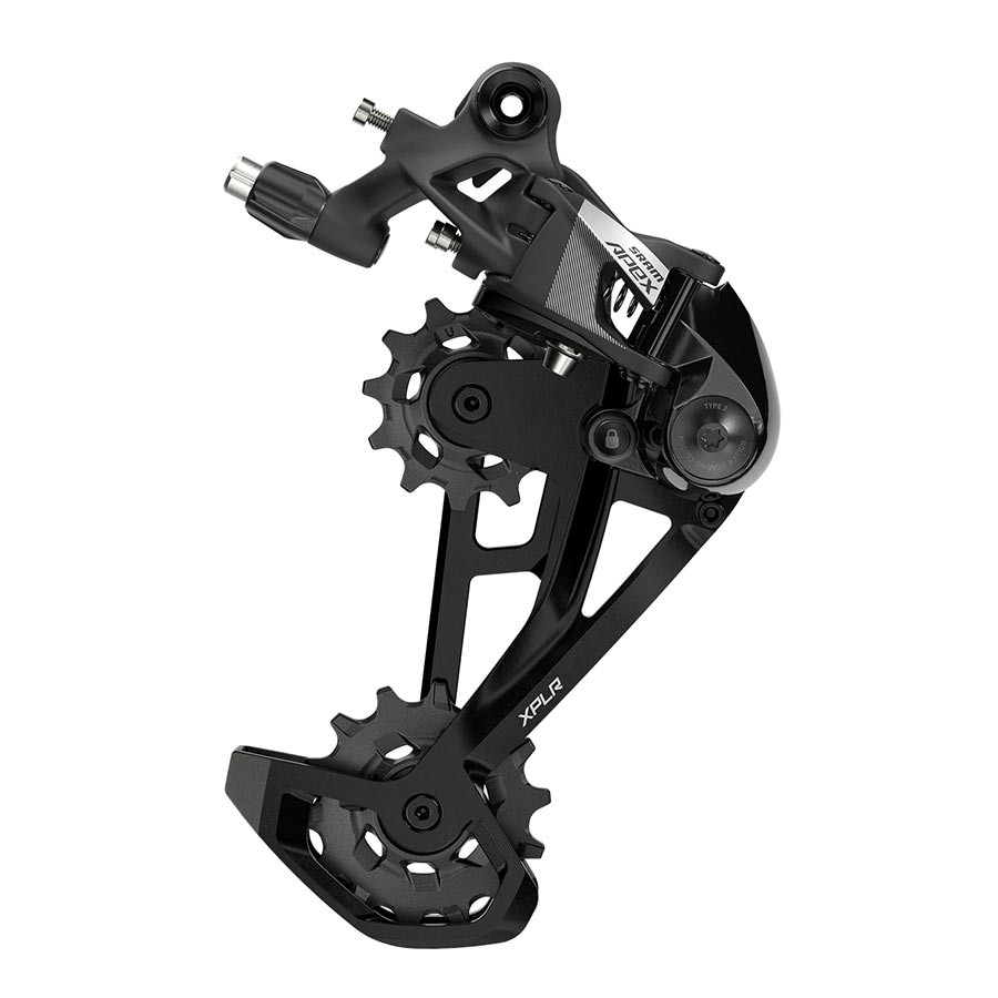 New SRAM Apex XPLR D1 Rear Derailleur Speed: 12 Black 00.7518.177.000