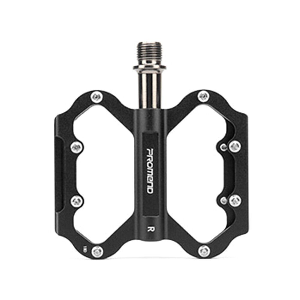 PROMEND Ultralight Cycling Flat Road Bike Bicycle Pedals 3 Bearings Aluminum MTB