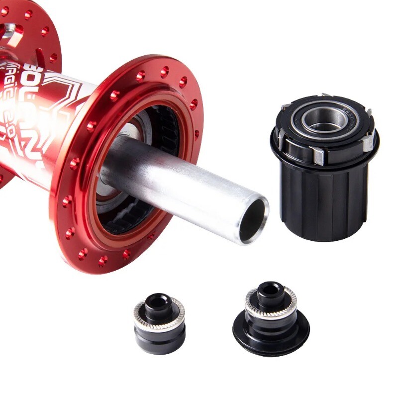 32H MTB Bicycle Disc Brake 6 Pawls 108 Clicks 4 Sealed Bearing Hubs XD HG QR