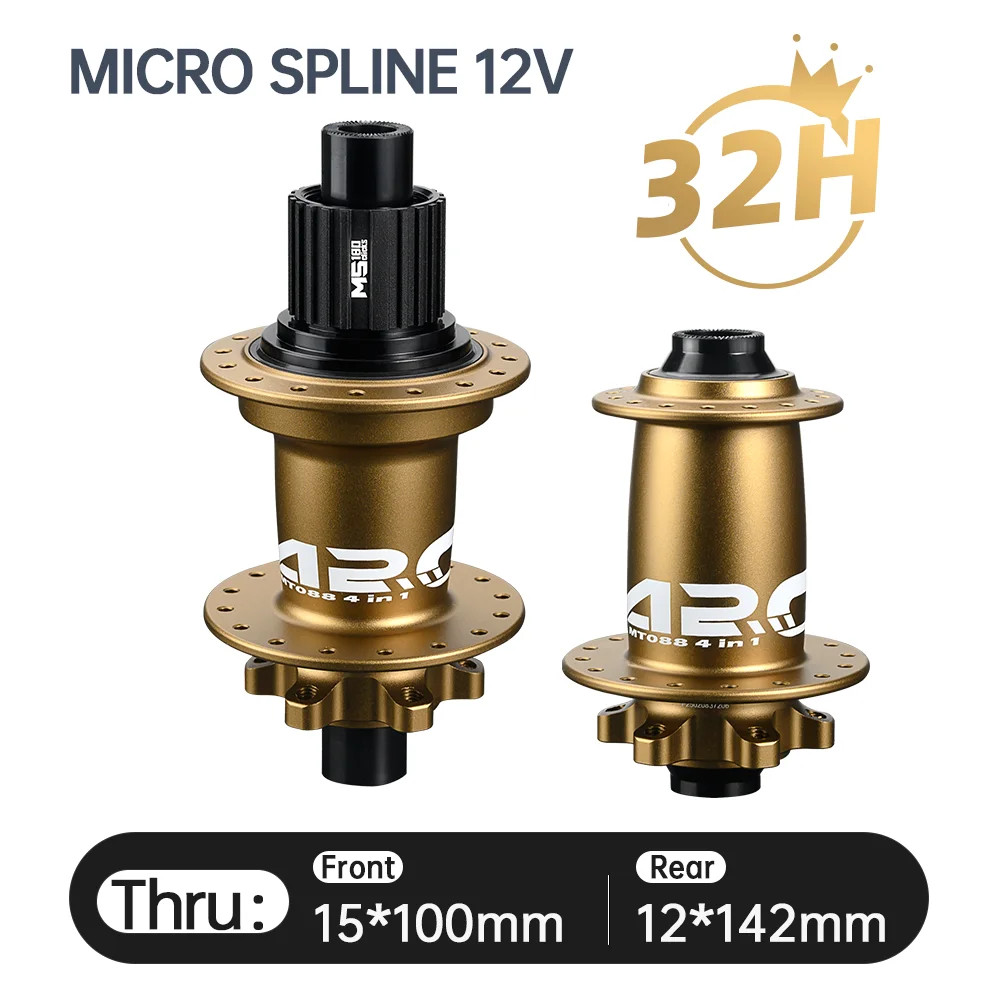 180 Clicks Bicycle Hub 32Holes 6 Bolts Disc Brake for HG XD MS Mountain Bike Hub