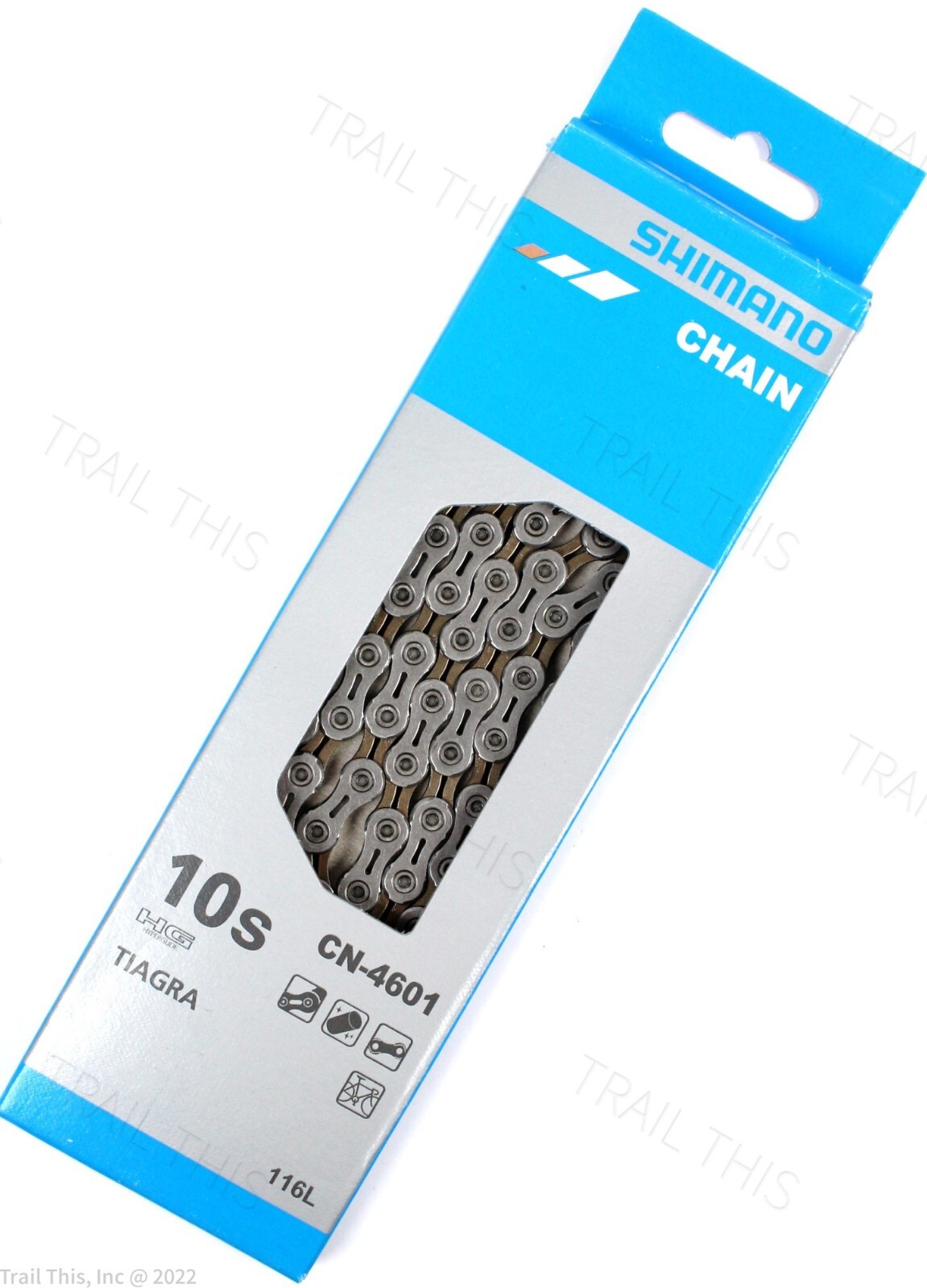 Shimano CN-4601 Tiagra 10-Speed Hyperglide Road Bicycle Chain 116 Links
