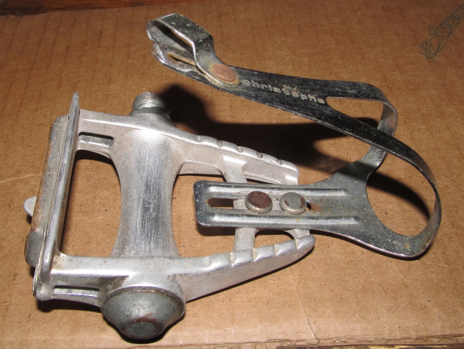 Maillard CXC Right Side Bicycle Pedal with Adjustable Toe Clip