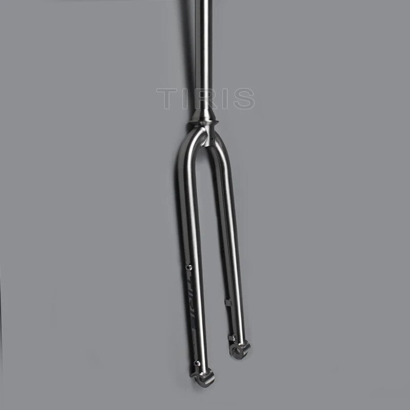 TIRIS QC3 Titanium Road Bike Front Fork For Gravel Bicycle 700C Cycling Parts