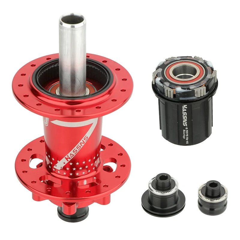 Bicycle Hubs 24/32Holes Spokes Mountain Bike Freehub 8/9/10/11/12Speed