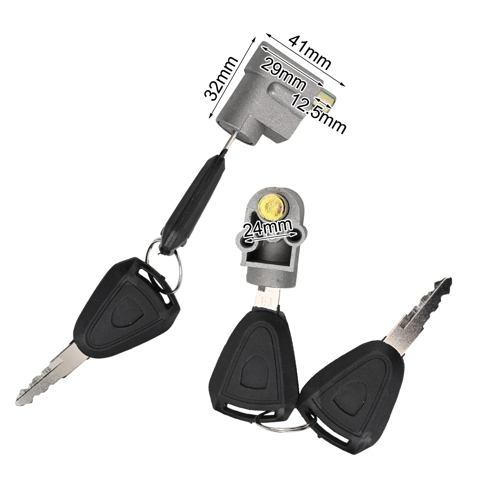1PCS E Bike Throttle Control Handle LCD Display With 170cm Cable And Keys