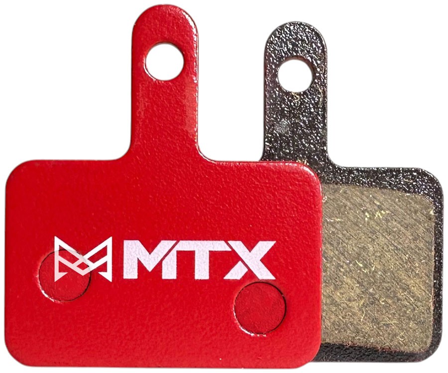 B-Type 2-Piston MTX Braking Disc Pad Bundle Red Label Ceramic Compound for