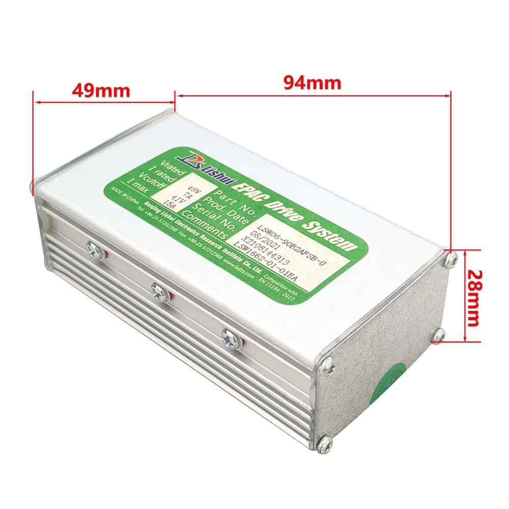 Brushless Motor Controller LSW1662-01-01EA 48V 15A Electric Bike Conversion Kit