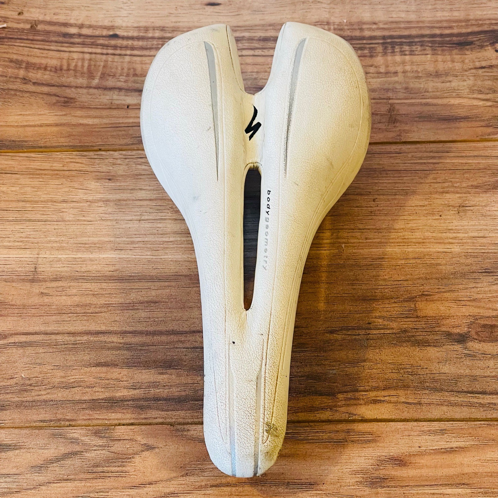 Specialized Avatar Body Geometry 130 Saddle Hollow Titanium White Synthetic