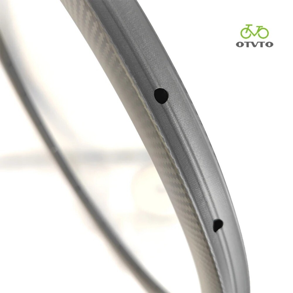 1 Pcs 700c Gravel Bike Carbon Rims Tubular 26mm Width 30mm 38mm 45mm 50mm Depth
