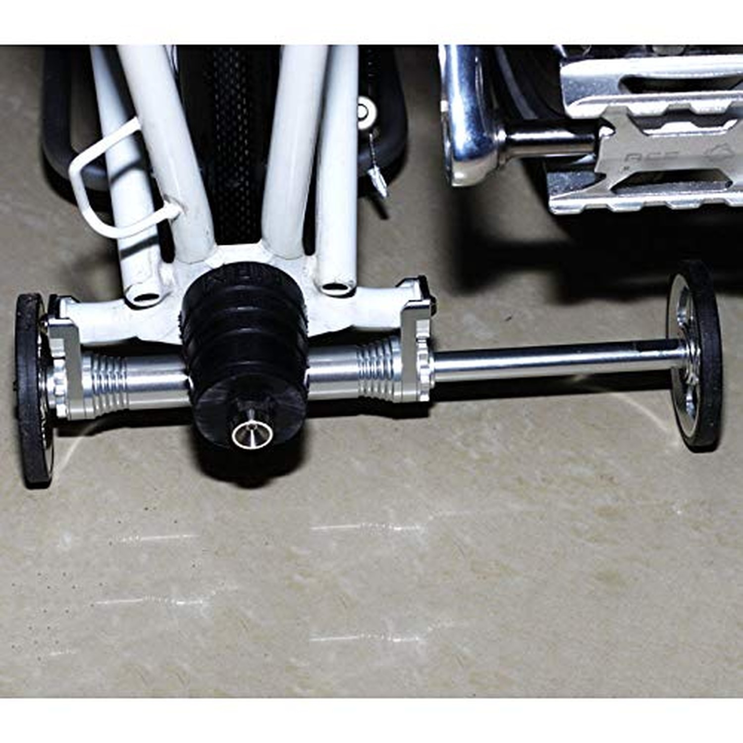 Easy Wheels Extension Bar for Brompton Folding Bike Cline Aline black
