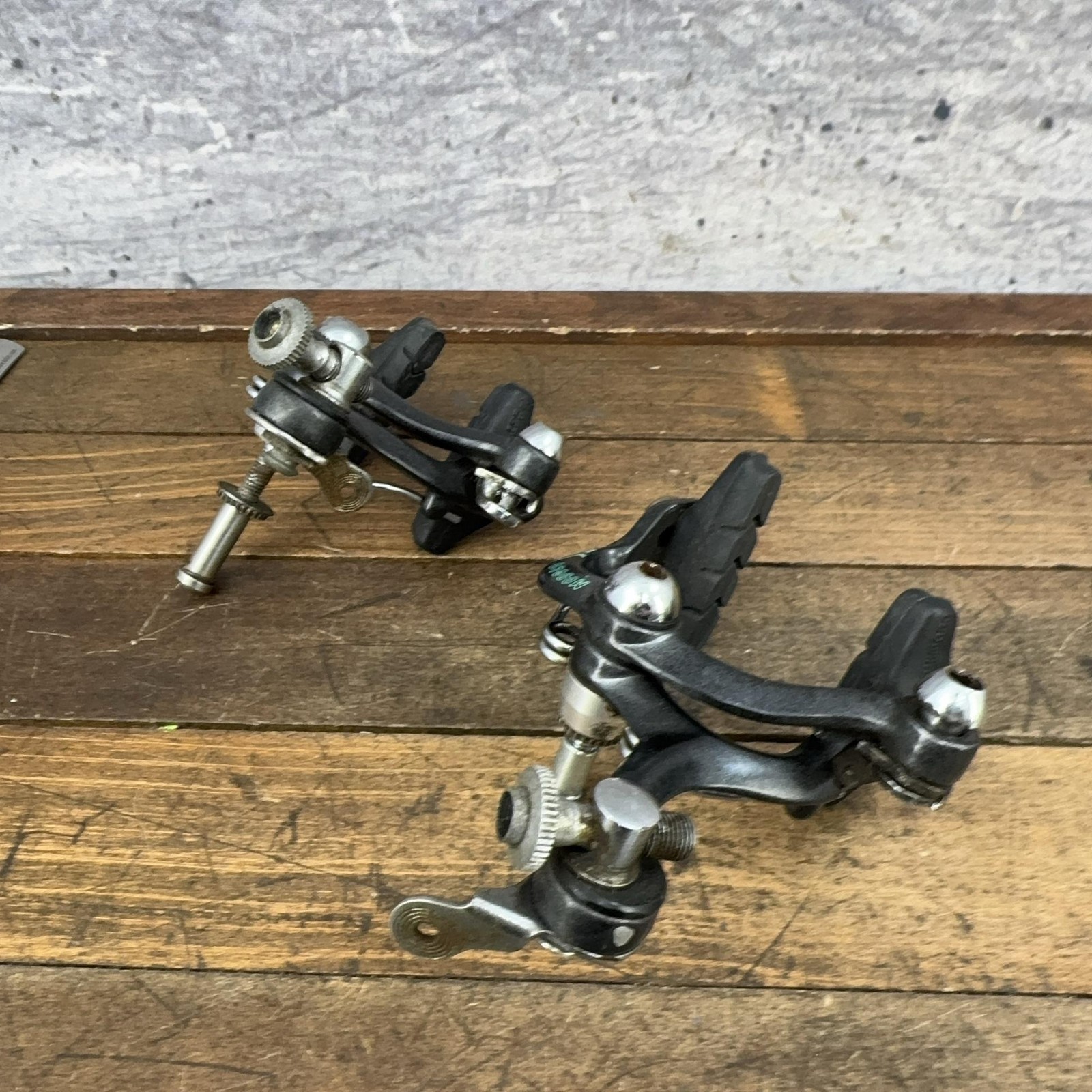 Vintage Modolo Caliper Brakes Set Celeste Recessed Bolt Road Racing Bike Side