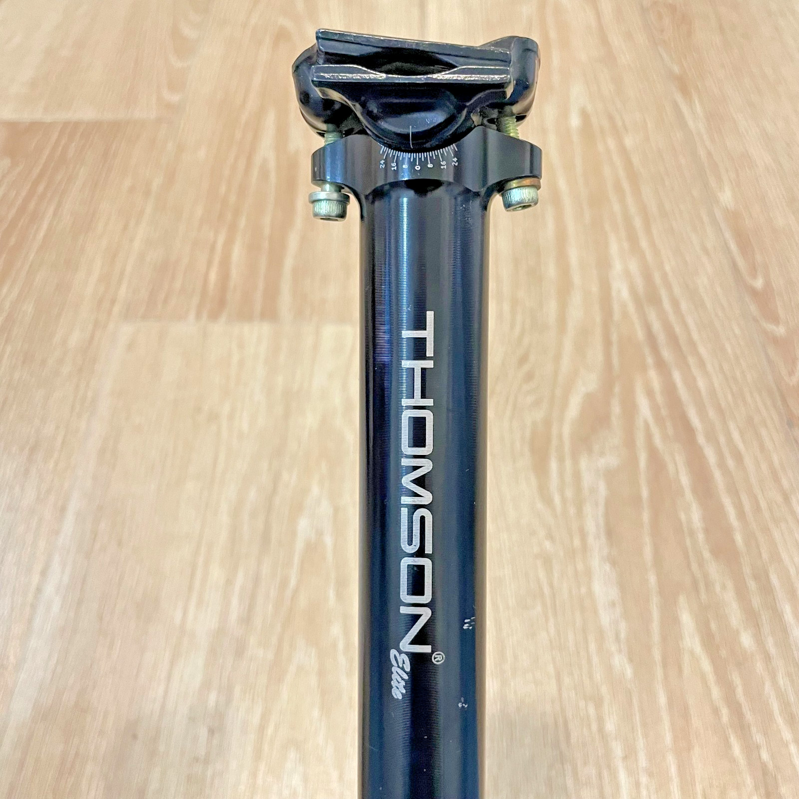 Thomson Elite Seatpost – Zero offset 30.9mm x 367mm SP-E128 Black