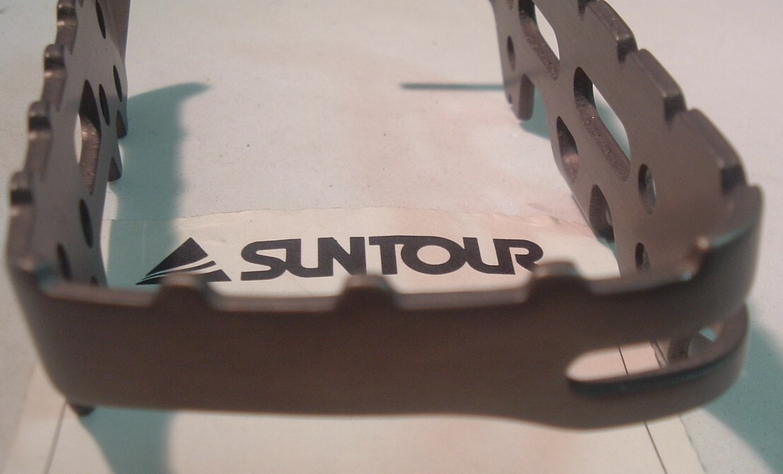 SunTour XC Pro MTB Left Hand Pedal Cage- NEW / NOS- Vintage- Mint- NIB++