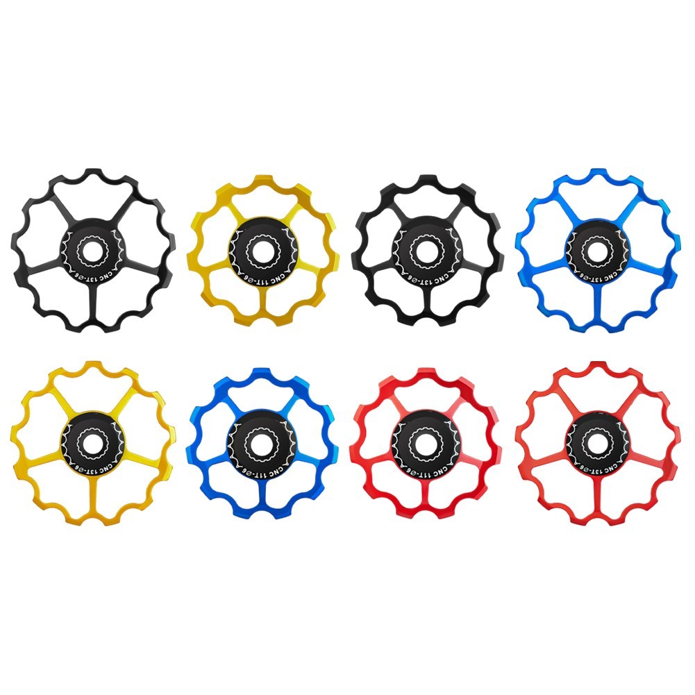 Bicycle Rear Derailleur Guide Wheel 11T13T Aluminum Alloy Bearing Steel
