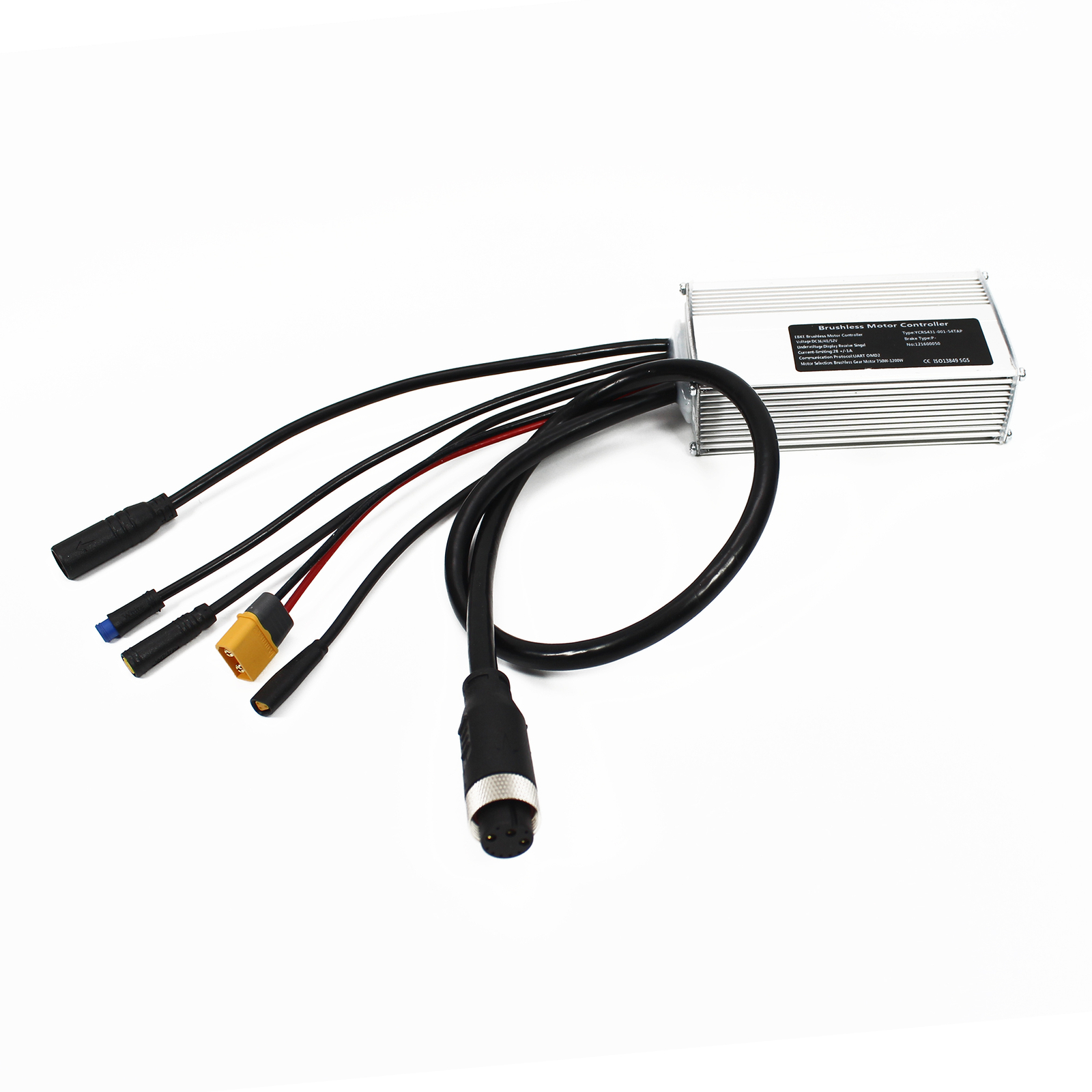 E-bike Controller 36V 48V 52V 28A 750W 1000W Sine Wave with LCD Display Handle